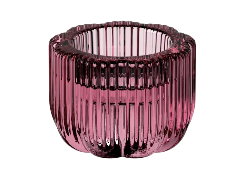 Villeroy & Boch Fleur cassis Kerzenständer 2 in 1 pink 14,5cm