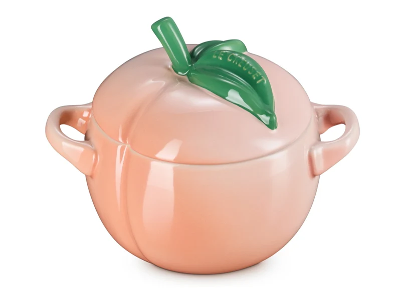 Le Creuset Mini-Cocotte Pfirsich rund pêche