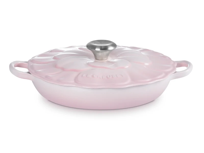 Le Creuset Signature Gourmet-Profitopf Blume shell pink 26cm