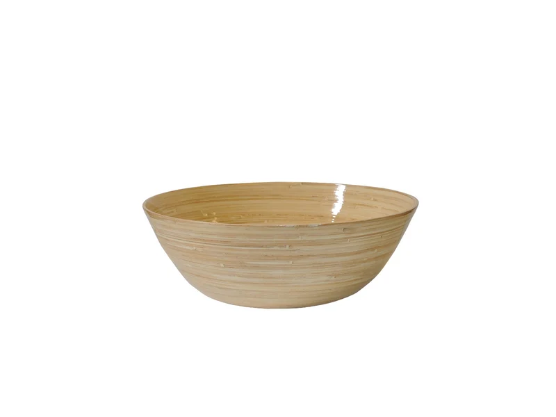 albert L. (punkt) Bambus-Schüssel natur 40 x 14 cm
