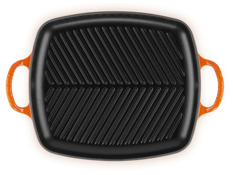 Le Creuset Grillplatte Signature rechteckig ofenrot 30cm