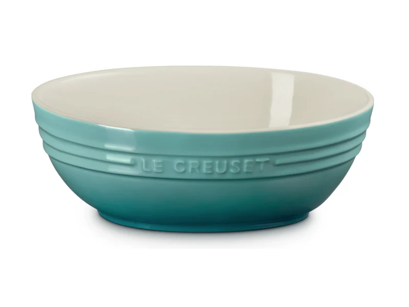 Le Creuset Servierschale rund bleu riviera 3,2l