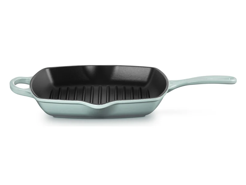 Le Creuset Grillpfanne Signature quadratisch sea salt 26cm