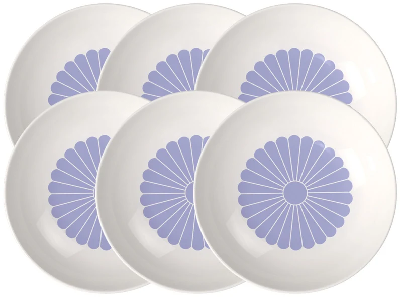 Villeroy & Boch Fleur bleu Pastaschale 24cm Set6