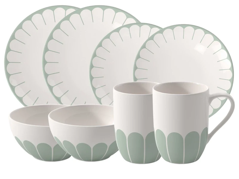 Villeroy & Boch Fleur vert Starter-Set 8tlg