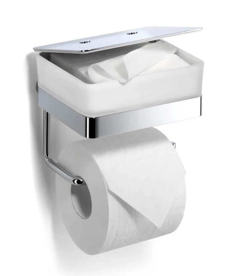 Toilettenpapierhalter mit Feuchttücherbox