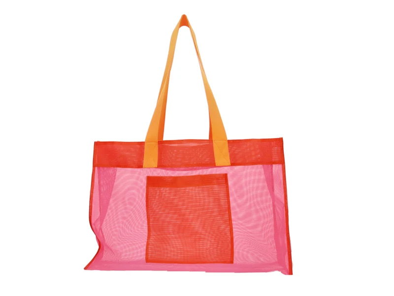 Giftcompany Voyage Mesh Tasche pink/orange 60cm