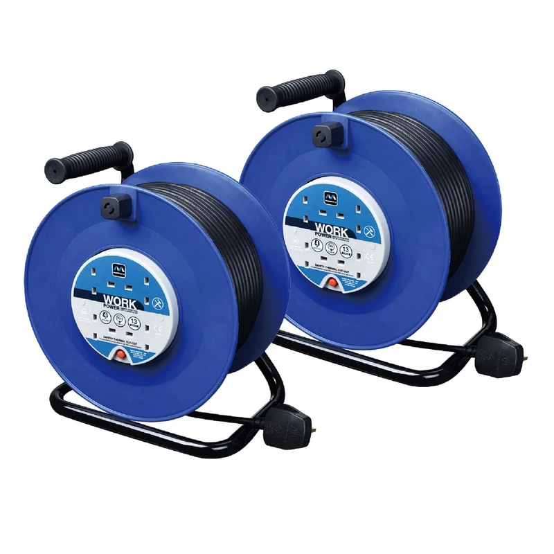 Masterplug 4 Buchse 13A Open Reel