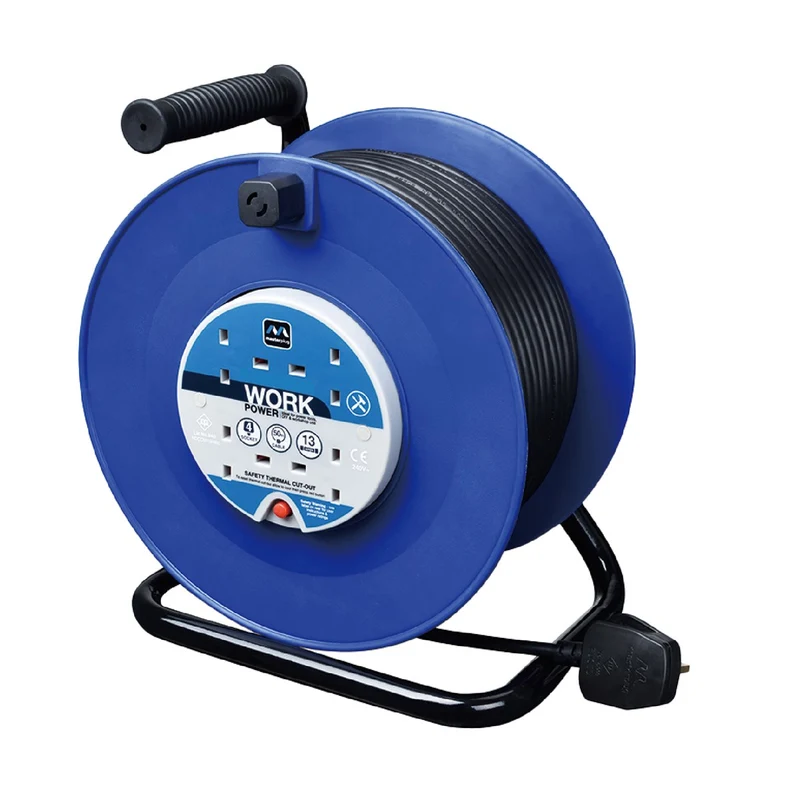 Masterplug 4 Buchse 13A Open Reel
