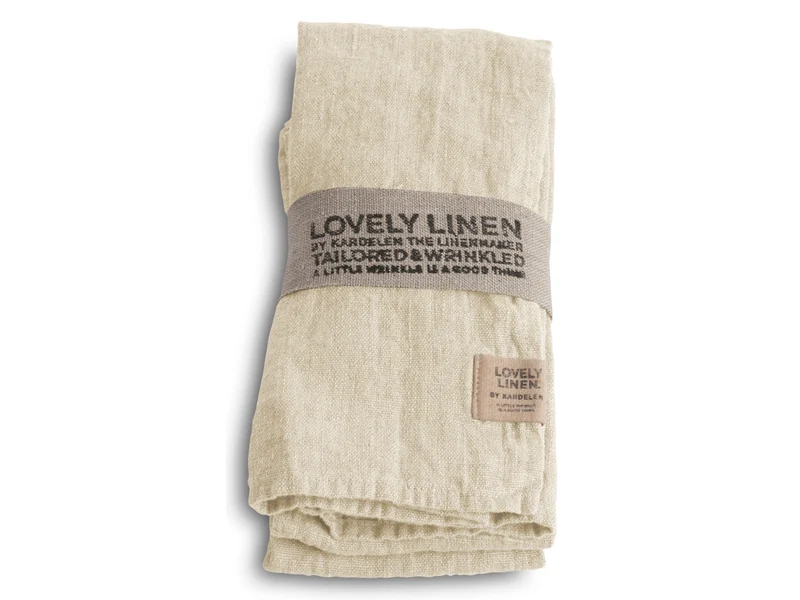 Lovely Linen Lovely Servietten vanilla 45x45cm Set4