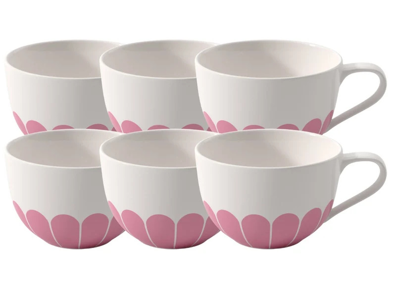 Villeroy & Boch Fleur cassis Cappuccinotasse 0,3l Set6
