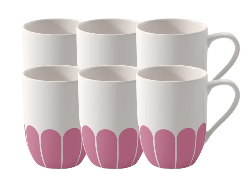 Villeroy & Boch Fleur cassis Henkelbecher 0,29l Set6
