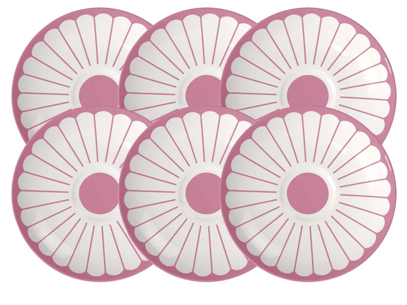 Villeroy & Boch Fleur cassis Kaffee-Untertasse 15cm Set6
