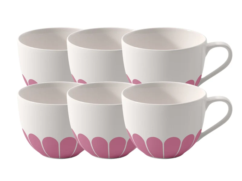 Villeroy & Boch Fleur cassis Kaffeetasse 0,16l Set6