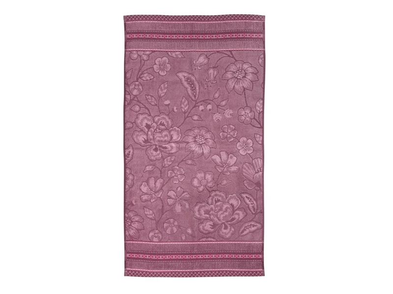 PIP STUDIO Jasmin Jacquard Handtuch light pink 55x100cm (1 Stück)