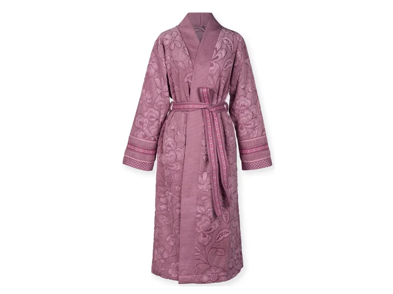PIP STUDIO Jasmin Jacquard Bademantel light pink L (1 Stück)