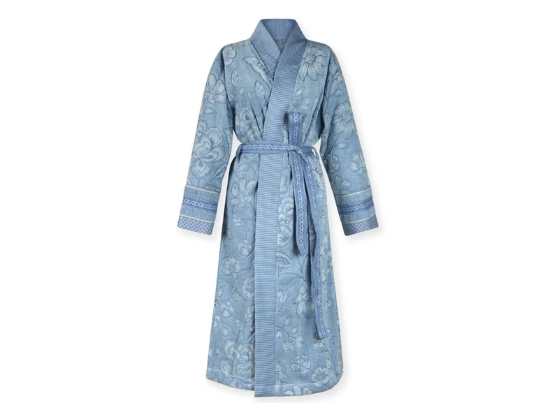 PIP STUDIO Jasmin Jacquard Bademantel light blue XXL (1 Stück)