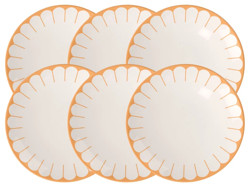 Villeroy & Boch Fleur soleil Frühstücks/Dessertteller 21cm Set6