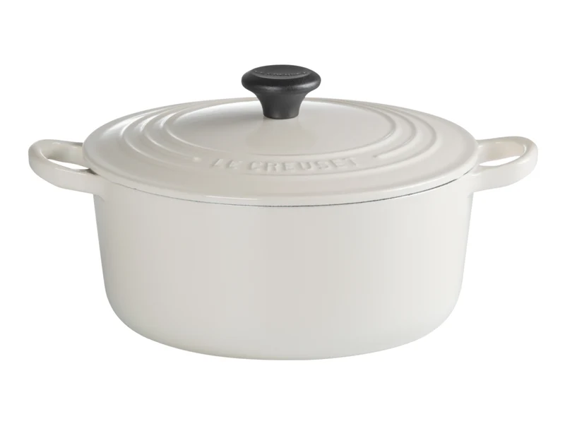 Le Creuset Bräter Tradition rund mit Phenolknopf creme 31cm