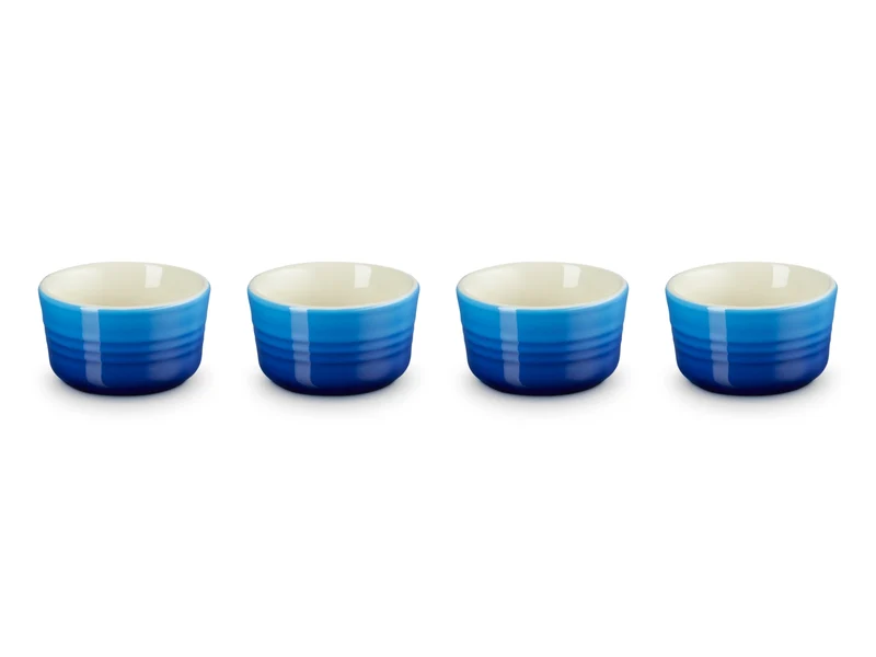 Le Creuset Mini Förmchen 0,1l Set 4tlg azure