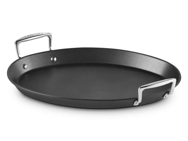 Le Creuset Aluminium-Antihaft Bratpfanne oval 40cm