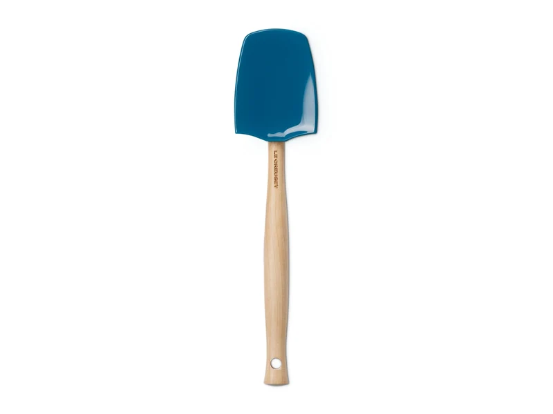Le Creuset Craft großer Kochlöffel deep teal 28cm