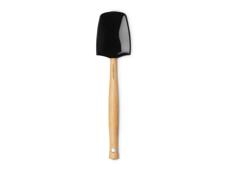 Le Creuset Craft großer Kochlöffel schwarz 28cm