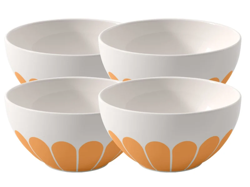 Villeroy & Boch Fleur soleil Müslischale 14cm Set4
