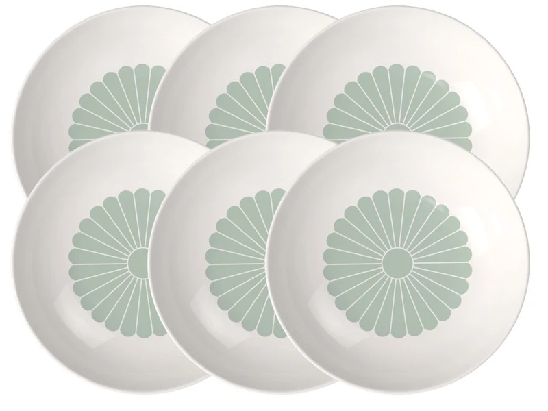 Villeroy & Boch Fleur vert Pastaschale 24cm Set6