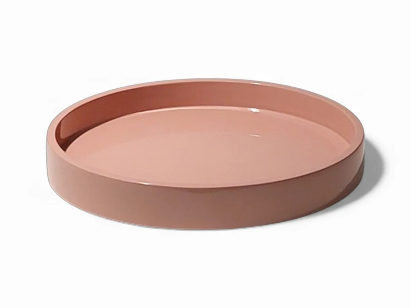 albert L. (punkt) Lacquer-Tablett puder 30cm