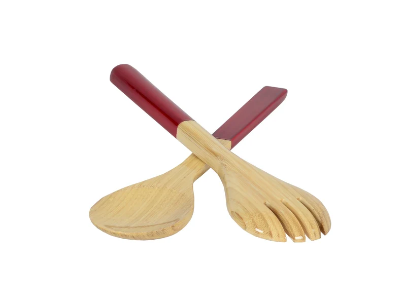 albert L. (punkt) Bambus-Besteck rot 27,5cm