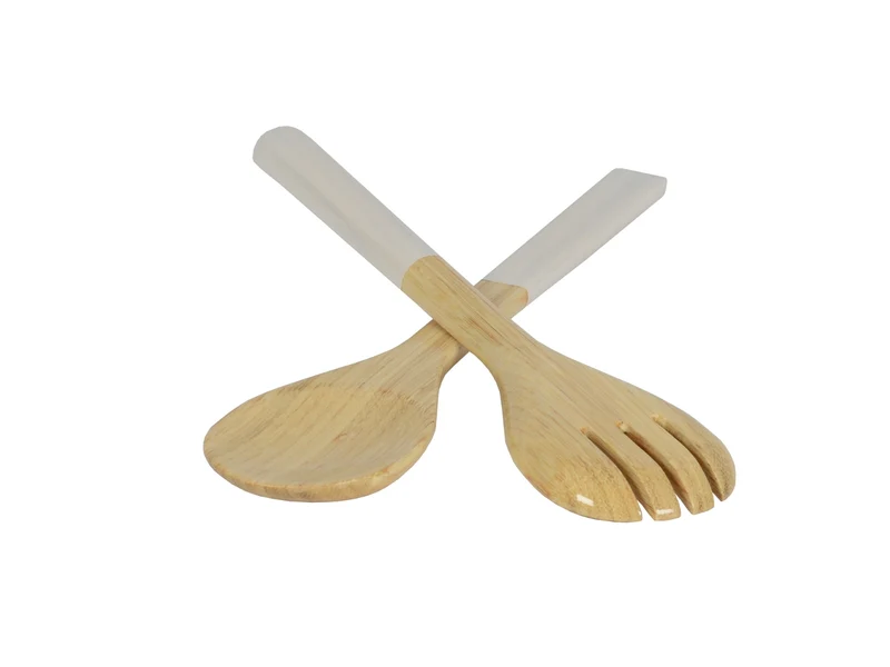 albert L. (punkt) Bambus-Besteck weiß 27,5cm
