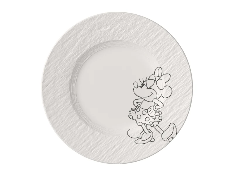 Villeroy & Boch Manufacture Rock blanc - Mickey Mouse Frühstücksteller 22cm