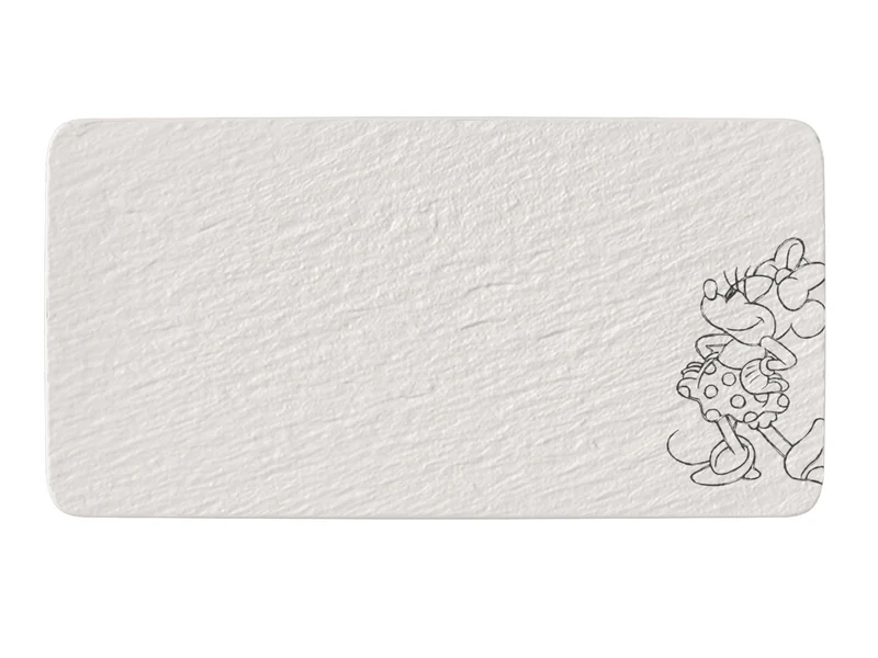 Villeroy & Boch Manufacture Rock blanc - Mickey Mouse Servierplatte 35x18cm