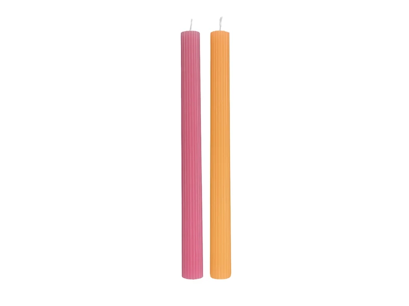 Villeroy & Boch Fleur Accessoires cassis Stabkerze cassis/soleil 2erSet 25cm