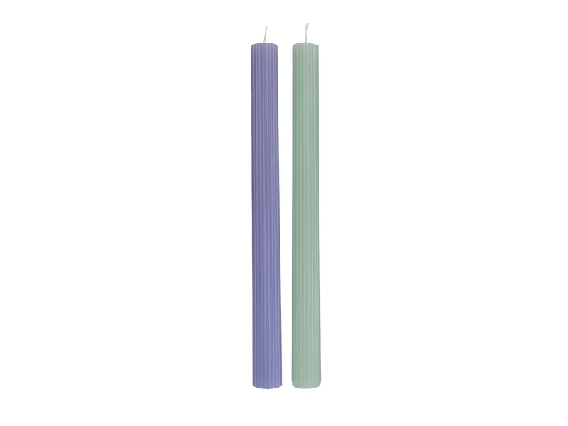 Villeroy & Boch Fleur Accessoires bleu Stabkerze bleu/vert 2erSet 25cm