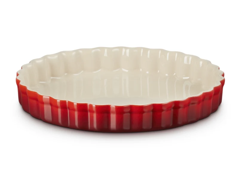 Le Creuset Tarteform Tradition kirschrot 24cm