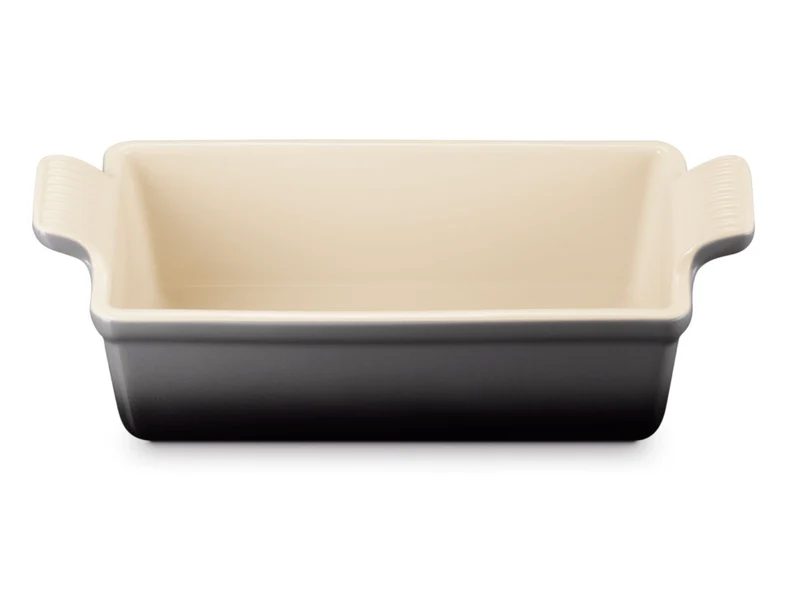 Le Creuset Backform Tradition rechteckig flint 23cm