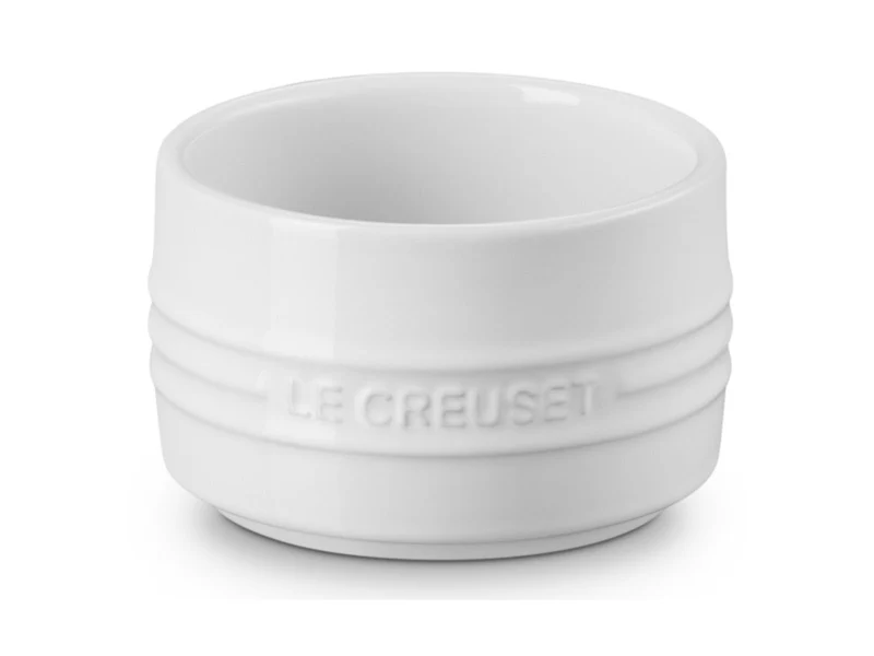 Le Creuset stapelbares Förmchen weiß 8cm