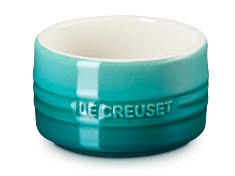 Le Creuset stapelbares Förmchen bleu riviera 8cm