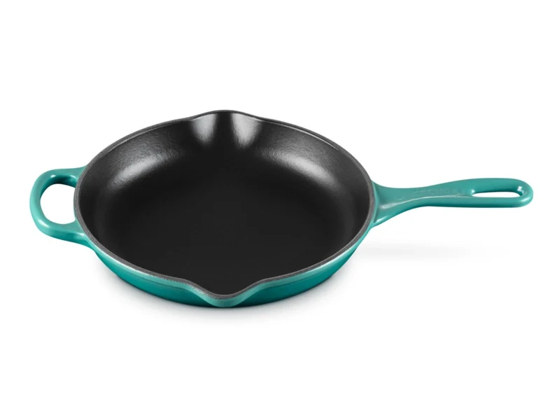 Le Creuset Brat- und Servierpfanne Signature bleu riviera 23cm