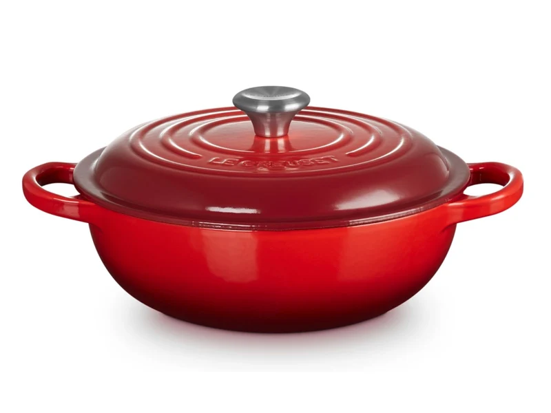 Le Creuset Stew Pot Signature rund kirschrot 22cm