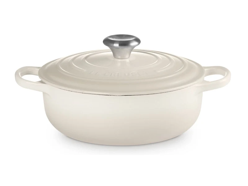 Le Creuset Sauteuse Signature rund meringue 24cm