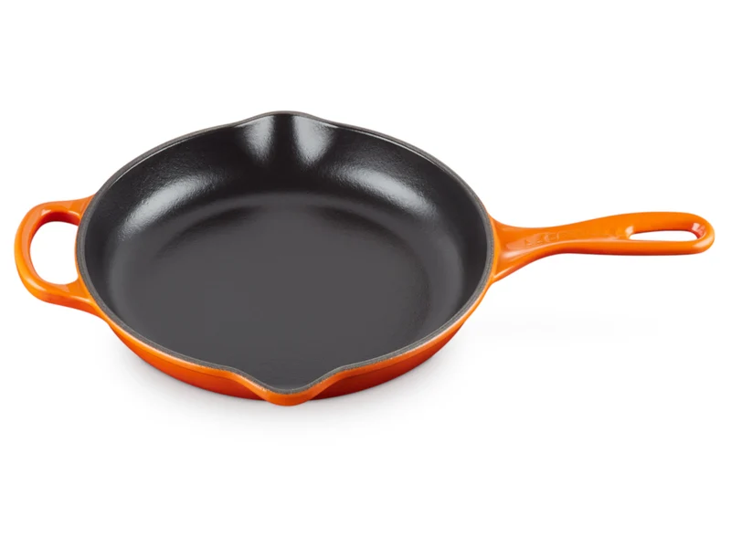 Le Creuset Brat- und Servierpfanne Signature rund ofenrot 23cm