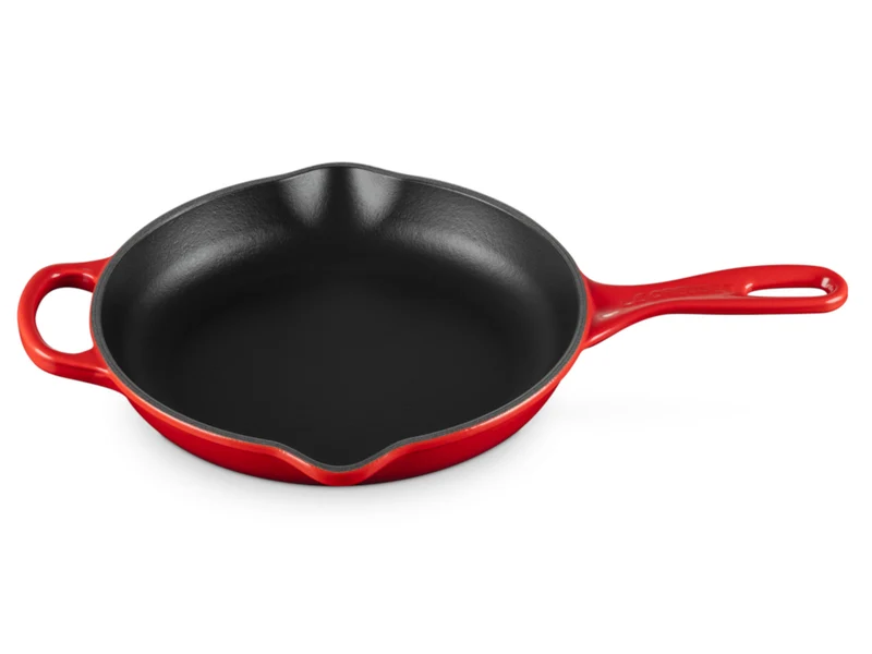 Le Creuset Brat- und Servierpfanne Signature rund kirschrot 23cm
