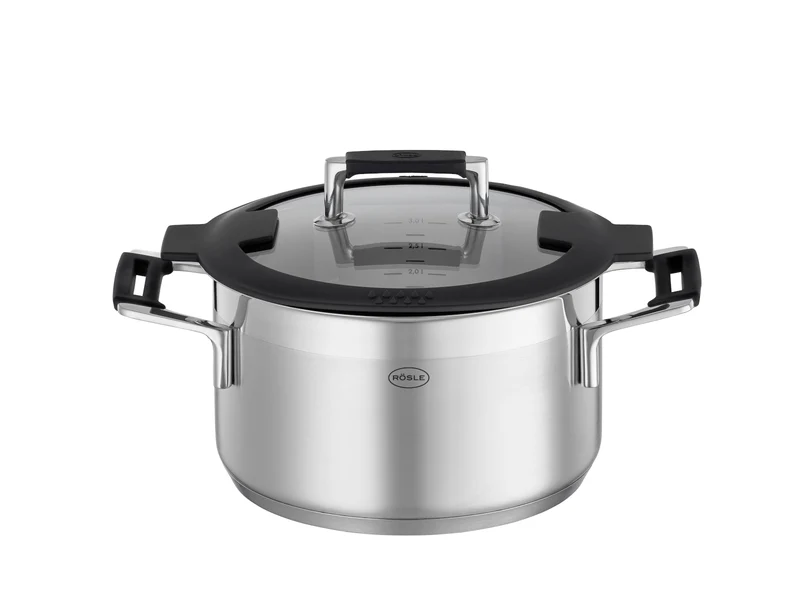 Rösle Silence® Pro Kochtopf mit Deckel 20 cm