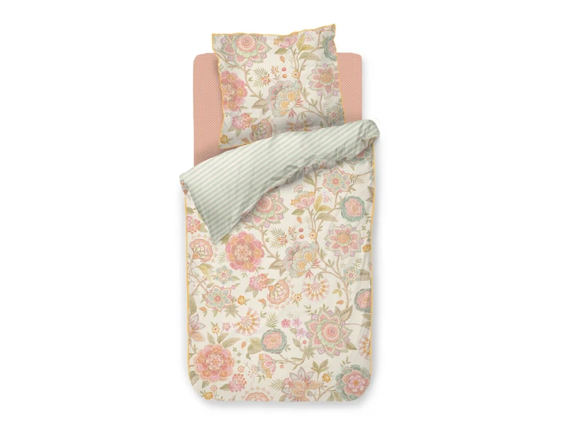 Pip Studio Bombay Bold Bettwäsche off-white 135x200cm (1 Stück)