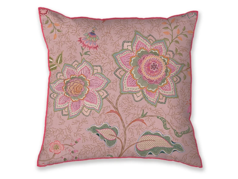 Pip Studio Mumbai Morning Kissen pink 53x53cm (1 Stück)