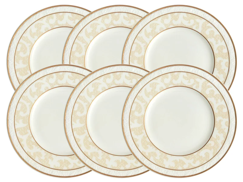 Villeroy & Boch Ivoire Brotteller 18cm Set6