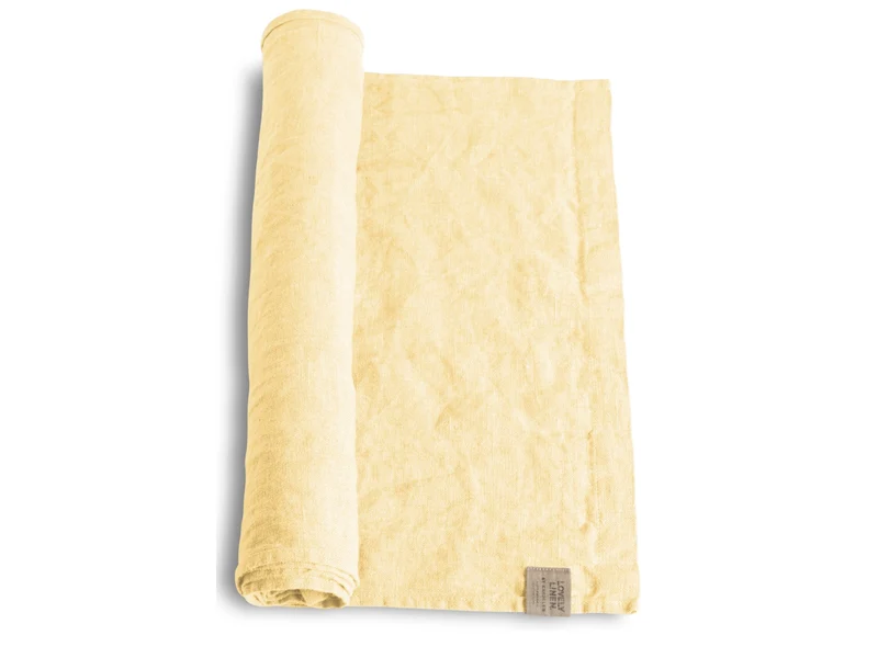 Lovely Linen Lovely Tischläufer lemon sorbet 47x150cm
